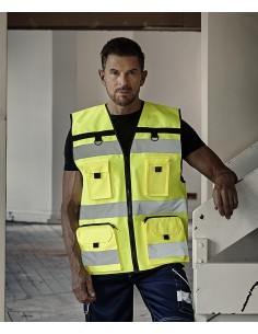 Y-YK108-Gilet anti-déchirure haute visibilité (HVW108) 2